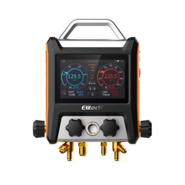 Imagem de Manifold digital inteligente com Vacuometro Bluetooth 4 Vias e Maleta 