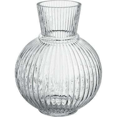 Imagem de VASO DECORATIVO ENFEITE HOME&CO VIDRO 23x19x19cm TRANSPARENTE