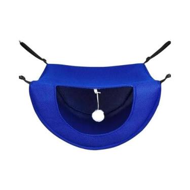 Imagem de Rede De Descanso Ajustável E Respirável Para Gatos Com Estrutura Metál