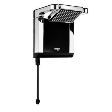Imagem de Ducha Lorenzetti Acqua Star Ultra Preto e Cromado 220V 6800W