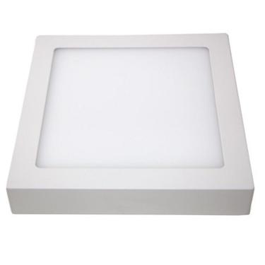 Imagem de Luminária Plafon 25w LED Quadrado Sobrepor Branco Frio