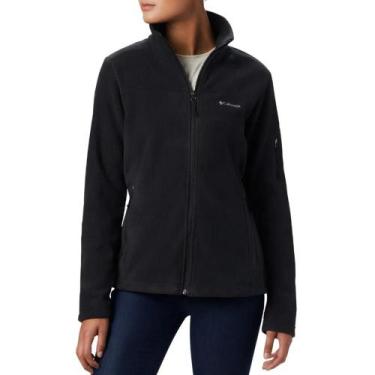Imagem de Jaqueta Fleece PP Columbia Feminina Fast Trek II - Azul, Preto, M