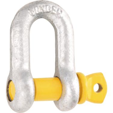 Imagem de Manilha p/ cabo de aço 1" reta pesado galv Vonder Plus