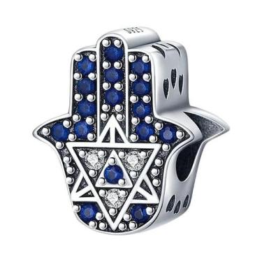 Imagem de Berloques De Prata 925 Olho Do Diabo Femininos Para Pulseiras Qikaola 