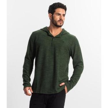 Imagem de Camiseta Manga Longa Masculino Com Capuz Diametro Verde-Masculino