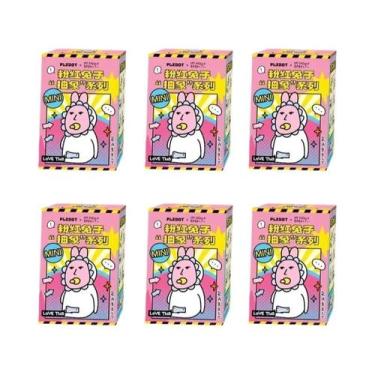 Imagem de Caixa Surpresa Coelho Rosa Choque 2025: Série Misteriosa De Bonecos De