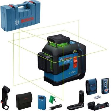 Imagem de Nível a Laser de Linhas Verdes 160M 360 GLL 8033 G com Receptor LR7 e 