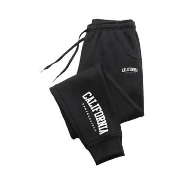 Imagem de Calças Esportivas Casuais Masculinas Para Corrida, Versáteis Para Quat