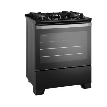 Imagem de Fogão 5 bocas Electrolux FE5GB Mesa de Vidro - Preto