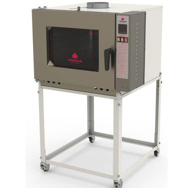 Imagem de Forno Industrial Progás Turbo Elétrico PRP-5000NE New Eletric com Vapor para 5 Esteiras 220V P36882