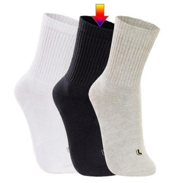 Imagem de Meia Lupo Sport Ref. 3250.001, Preto, 45 ao 48