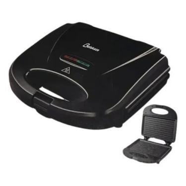 Imagem de Sanduicheira Grill 2 Em 1 Lanche Chapa Tostex Misteira Belakaza 800w C