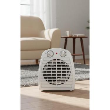 Imagem de 2x Aquecedor Portátil 1500W 3 em 1 Cinza (Branco) - Congratulations St