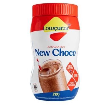 Imagem de Achocolatado New Choco Diet Zero Lactose Pote 210G - Lowçucar