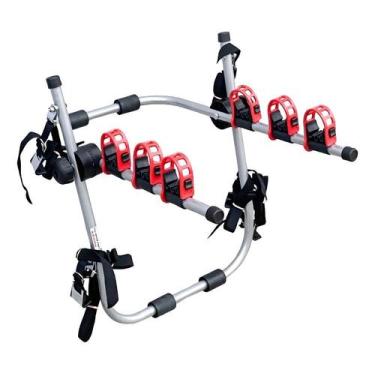 Imagem de Suporte Transbike Lobo Bike 3 Bicicletas Sedan Hatch SUV Aço - Congrat