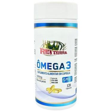 Imagem de Ômega 3 EPA-360 DHA-240 1400mg 120 Cápsulas - Rei Terra