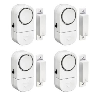 Imagem de Kit 05 Alarme Sonoro Invasão Residencial Porta Janela Portão - Kadê