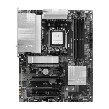 Imagem de Placa Mãe MSI PRO B850-P WIFI, AMD, Socket AM5, ATX, DDR5 UDIMM, Wi-Fi 7, Preto - PROB8...