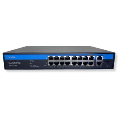 Imagem de Switch poe 16 portas 10/100 - mdx