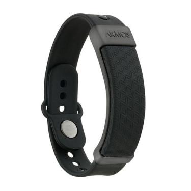 Imagem de Bracelete Akmos Pulseira Preto Elegance Regulável Adulto