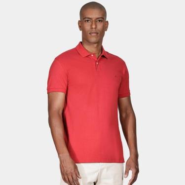 Imagem de Camisa Polo Aramis Piquet Basic Ou25 Vermelho Masculino, GG