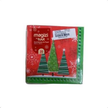 Imagem de Guardanapo De Papel C/20 Un 25x25cm Decorativo Mesa Natal - Tuut