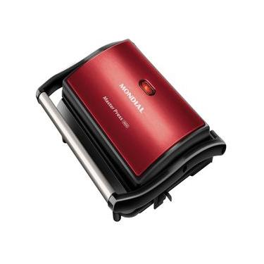 Imagem de Master Press Inox Mondial Vermelho 1000W PG-01-RC-CL