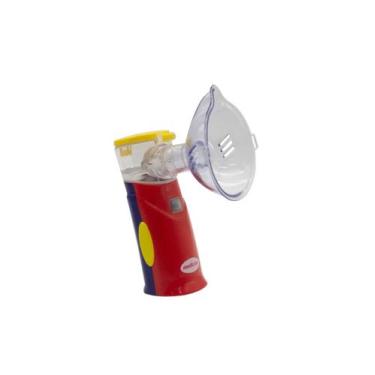Imagem de Inalador nebulizador portátil kids bronquite medicate -, Vermelho azul