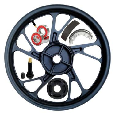 Imagem de Roda Traseiro Pé De Galinha Honda Fan Titan 125 2012 - Fabreck, Rolame