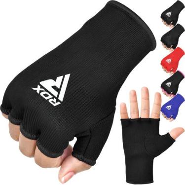 Imagem de Luvas internas de boxe com elástico de meio dedo RDX