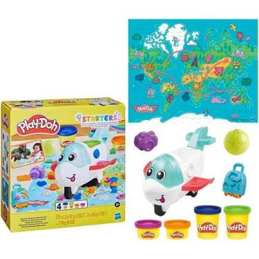 Imagem de Play-Doh Kit Inicial Avião Explorador - Hasbro F8804