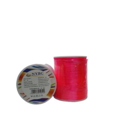 Imagem de Fita rabo de rato rosa néon número 03 - NYBC