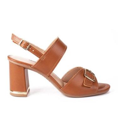 Imagem de Sandália Dakota Y8301 Feminino, Caramelo, 37