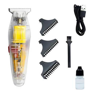 Imagem de Maquina De Acabamento Hairstar Trimmer Cabelo Barba Bivolt Km 266 Tran
