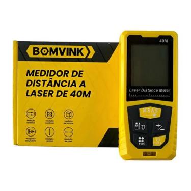 Imagem de Trena a Laser 40m para Arquitetos Engenheiros e Técnicos - BOMVINK