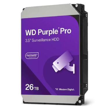 Imagem de HD 26TB SATA III - 7200RPM - 512MB Cache - Western Digital Purple Pro 