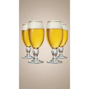 Imagem de Jogo de Taças de Vidro 315ml para Bebidas Finas 6 Peças - Congratulati