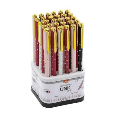 Imagem de Caneta Esferográfica BRW UNIC STAMP 0.7mm para Escrita Diária e Desenh