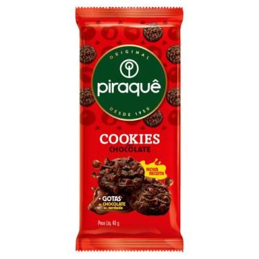 Imagem de Cookies Piraquê Chocolate com Gotas de Chocolate 40g - Piraque
