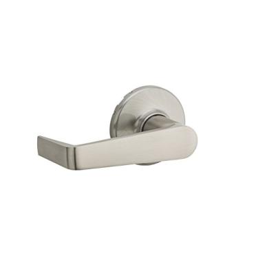 Imagem de Kwikset 721KNL-15 Kingston Light fechadura de porta de passagem comercial acabamento em níquel acetinado