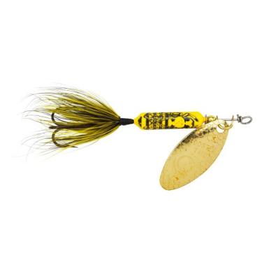 Imagem de Yakima Bait Isca giratória Wordens Original Rooster Tail Spray, Bumblebee, 1,7 g