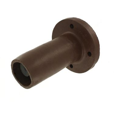 Imagem de Leviton 17R21-H Série 17 Cônica, Macho, Receptáculo de painel, 90 graus, grau industrial, conector tipo Cam, marrom