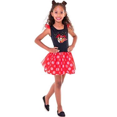Imagem de Fantasia Minnie Mouse Vermelha Original Disney G 9-12