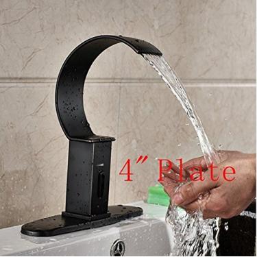 Imagem de Torneira para banheiro com sensor automático de cascata GOWE para torneira de água fria com torneira/torneira