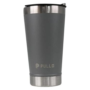 Imagem de Copo Térmico Pullo Kippis 480ml Cinza, Cor: Cinza