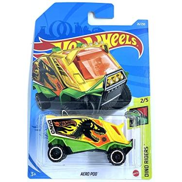 Imagem de Hot Wheels 2021 - Aero Pod [Yellow] #26/250 - Dino Riders 2/5