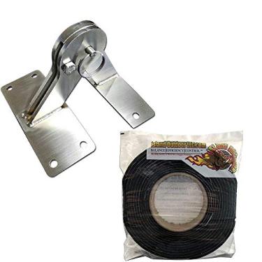 Imagem de Weber KETTLE Kit de dobradiça e junta de tampa inoxidável One Touch 22 26 chaleira 22,5 26,75