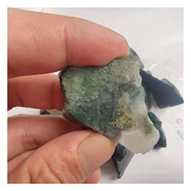 Imagem de JUIYU Pedra de cristal pedras aquáticas naturais plantas de água amostras minerais quartzo cristal decorações de casa presentes (cor: 1 peça, tamanho: 2-4 cm)