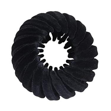 Imagem de Bola De Veludo De Pão De Cabelo Em Cambaleia Shaper Shaper Donut Hairpin Hair Decoration Acessórios Para Penteado Para Meninas Mulheres