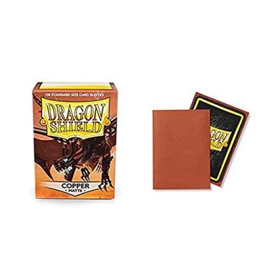 Imagem de Dragon Shield Matte Copper Standard Size 100 ct Card Sleeves Individual Pack